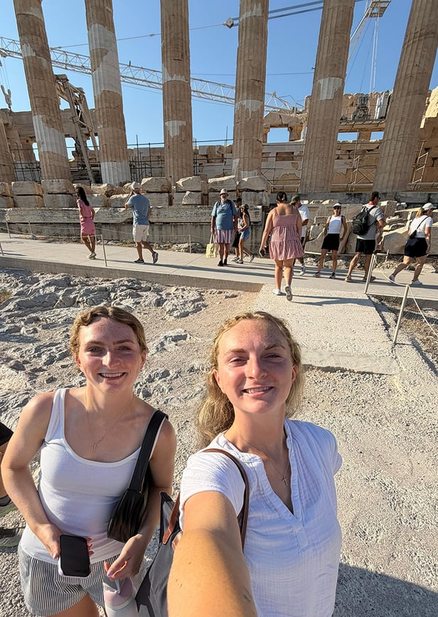 Brady sisters in Athens, #2