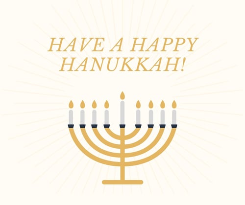 Have a Happy Hanukkah!