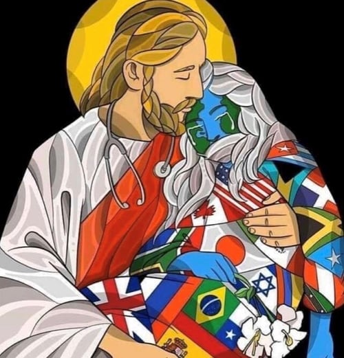 Jesus&flags