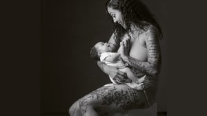 Tattooed moms come to campus