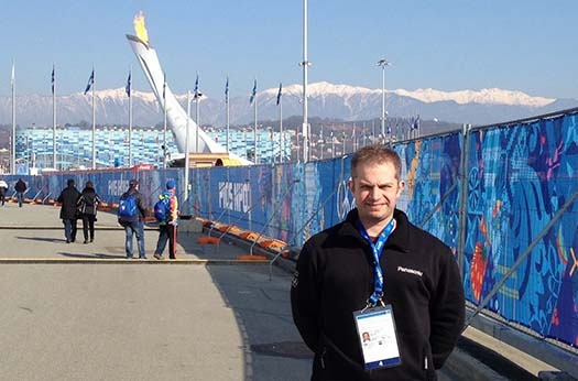 Alumnus Working at Sochi Olympics