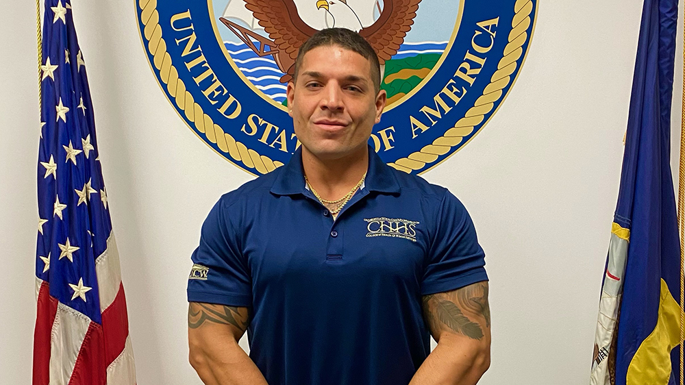 Trauma Nurse Adrian Gonzalez Enlists in the Navy