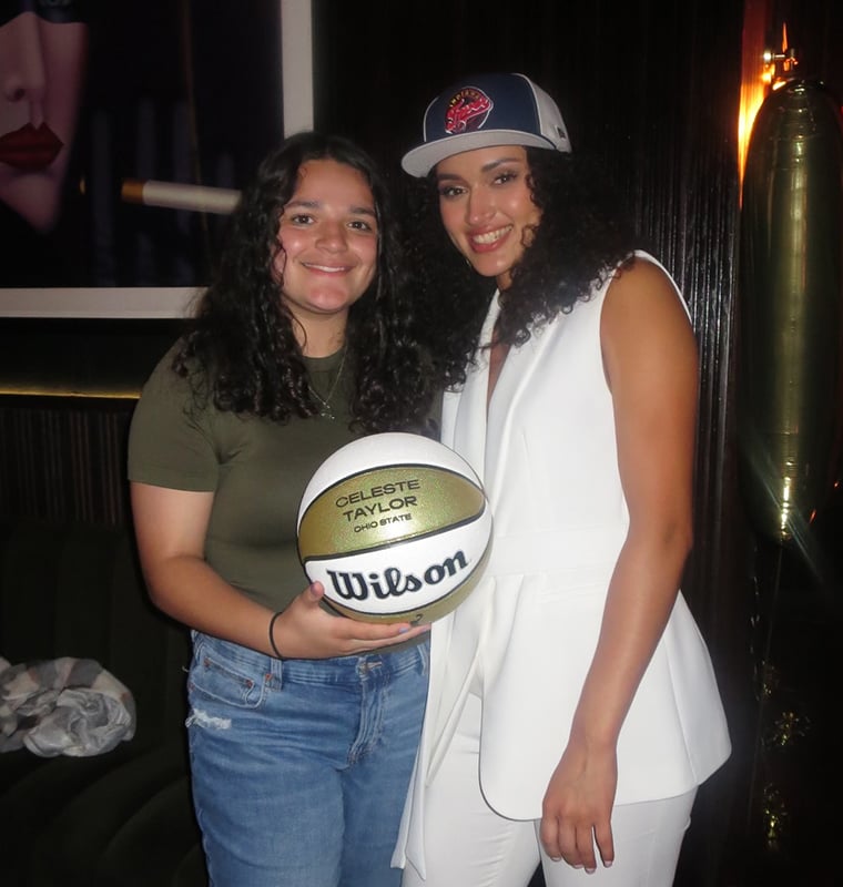 Alexis and Celeste, WNBA draft