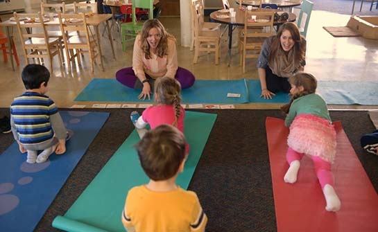 Yoga Rocks the Child Development Center