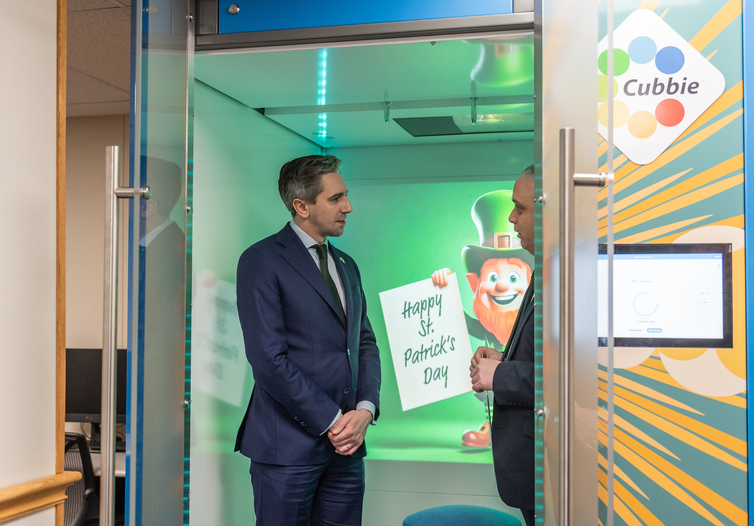 Deputy Prime Minister of Ireland visits NU