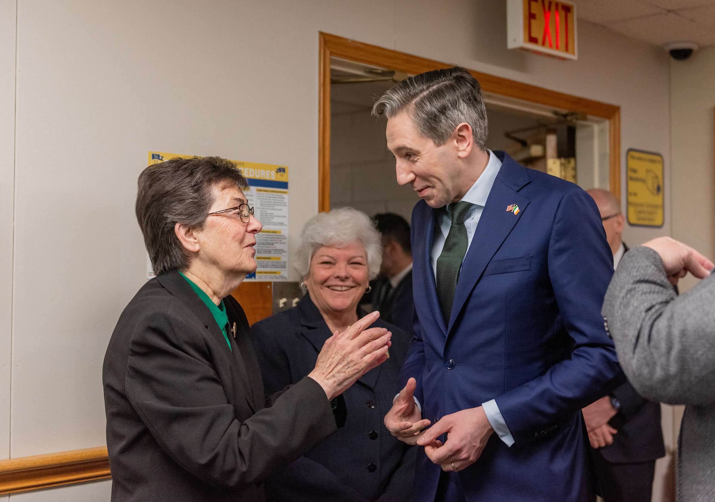 Deputy Prime Minister of Ireland visits NU