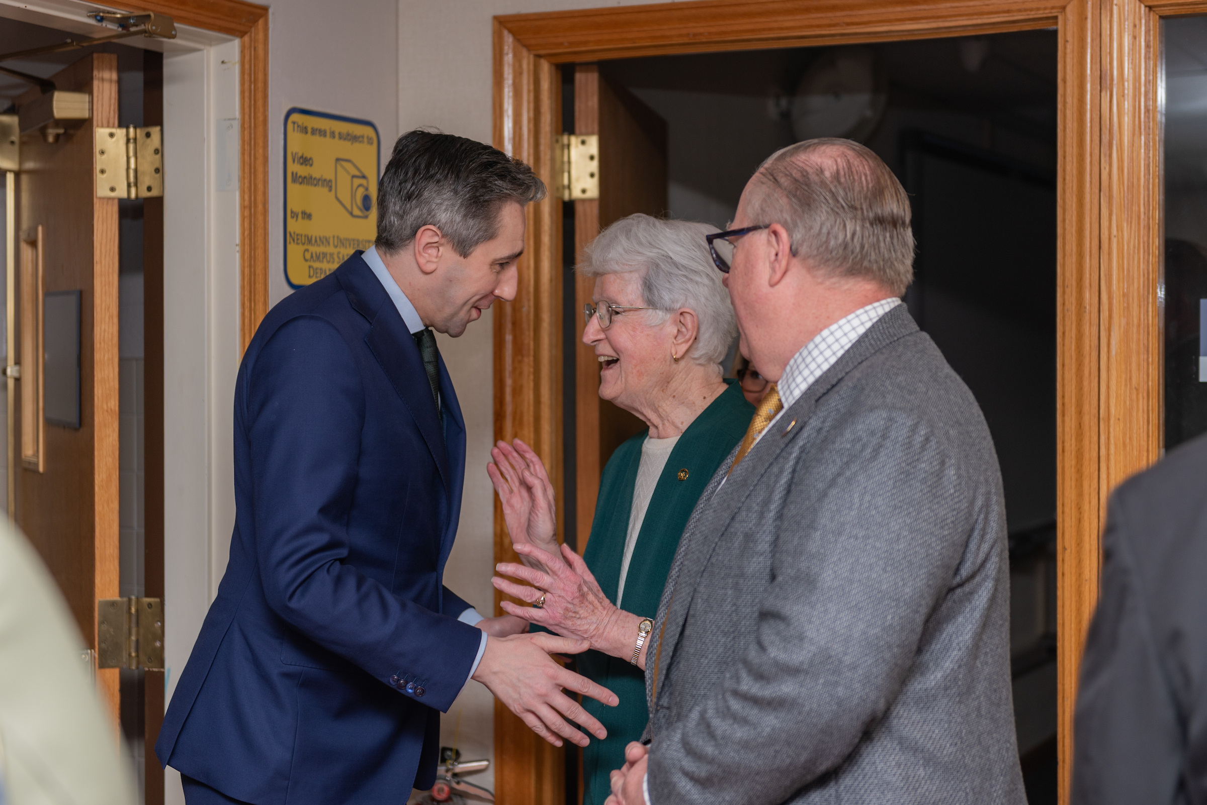 Deputy Prime Minister of Ireland visits NU