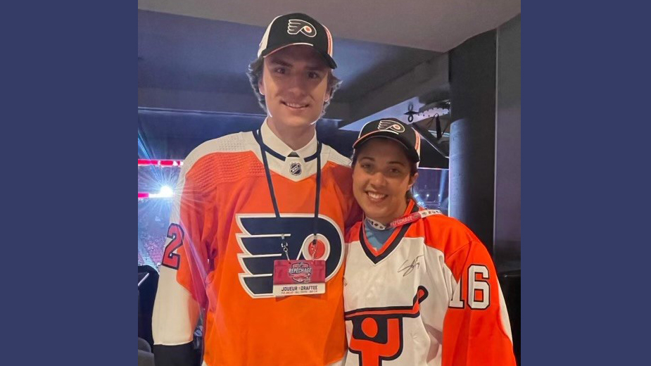 Senior Takes Center Stage at NHL Draft on ESPN