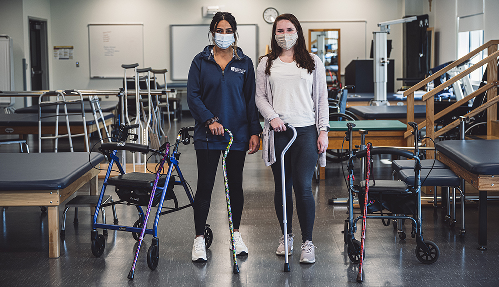 DPT Students Recycle Mobility Equipment to Patients in Need