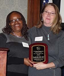 Neumann Nurse Receives Award for Distinguished Geriatric Service