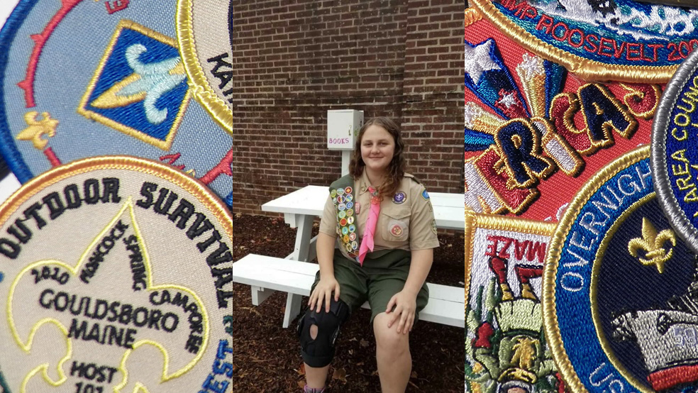Freshman is First Female Eagle Scout in the State