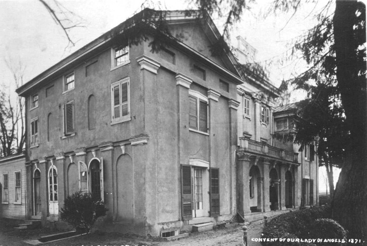 Former Little Seminary that became Our Lady of Angels Convent at Glen Riddle in 1871