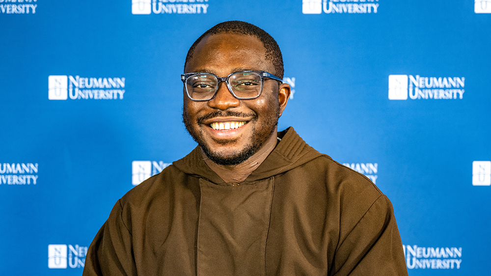 Meet Fr. Akolla Etuge, OFM, NU's New Chaplain