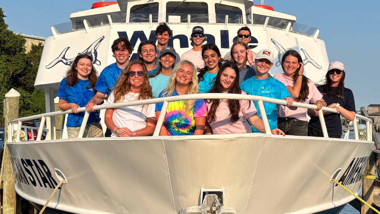 A whale of an internship