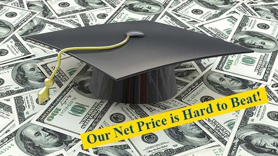 Among “Best Value” Schools, Our Net Price Is Hard to Beat