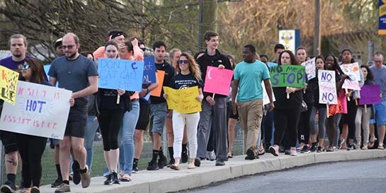 Students March to Take Back the Night